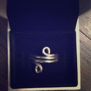 *FINAL PRICE* Sterling silver unique twisted ring
