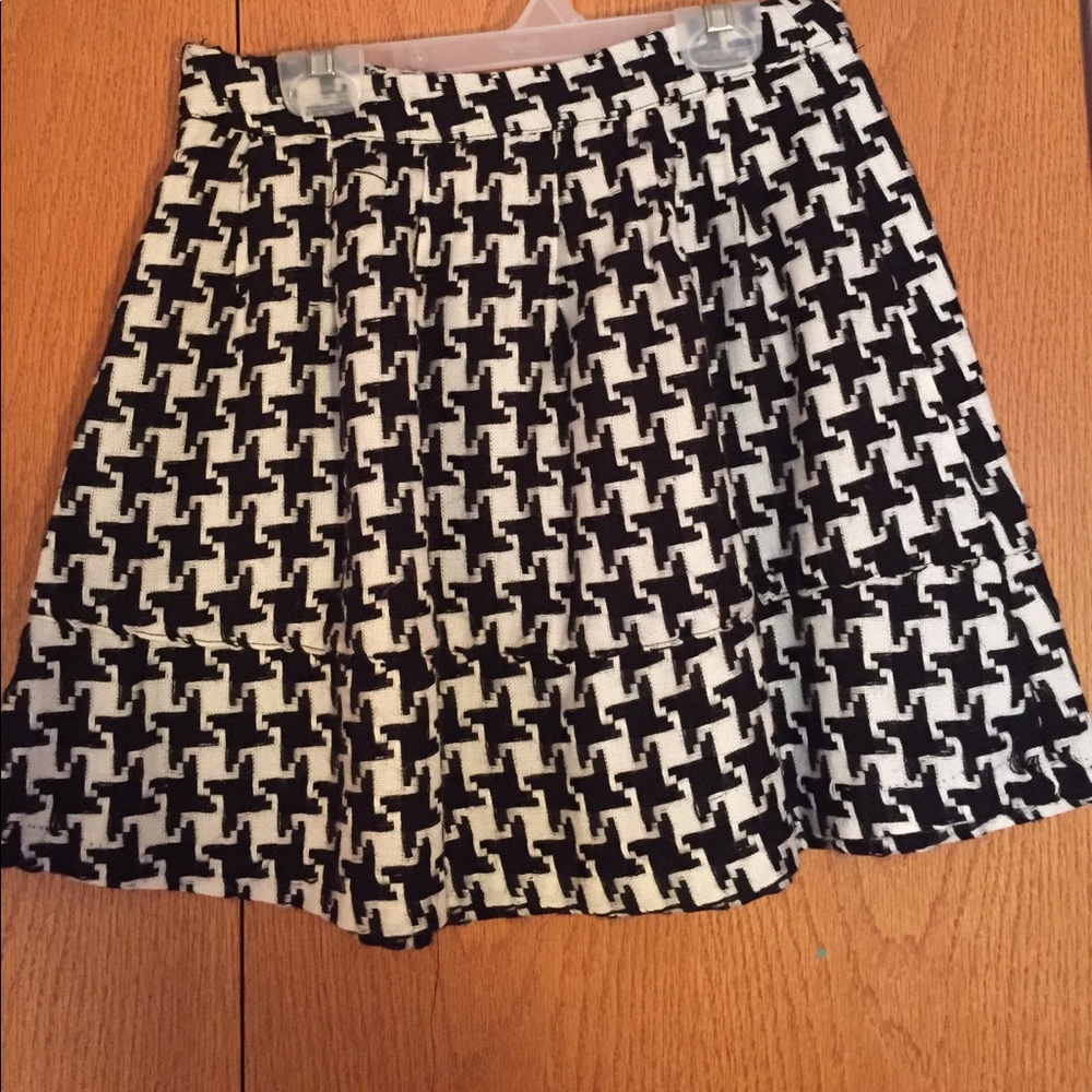 Target check print skirt