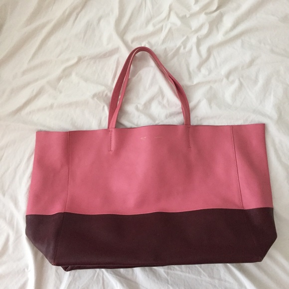 CELINE cabas horizontal tote - pink/burgundy - Picture 2 of 6
