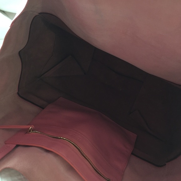 CELINE cabas horizontal tote - pink/burgundy - Picture 4 of 6