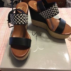 Jessica Simpson wedges