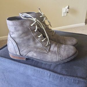 Super cute booties! Size 8.5. Worn once!