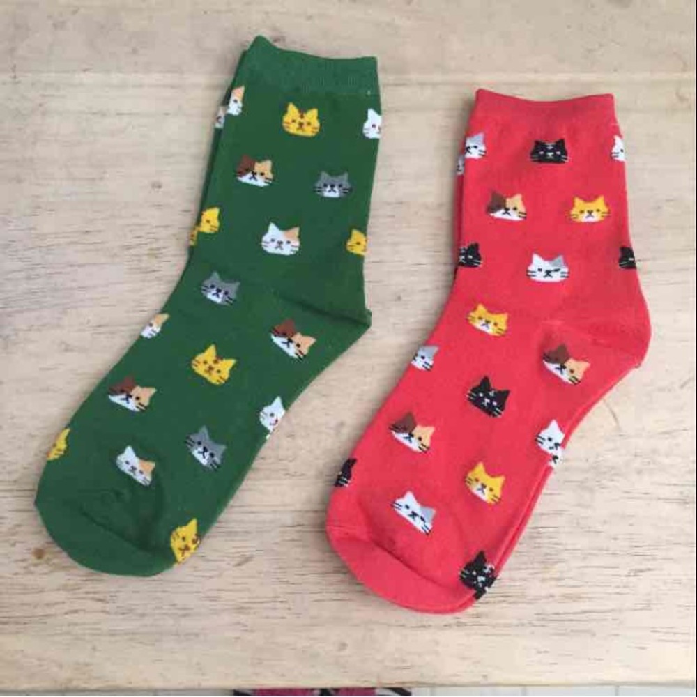 Crew cat socks