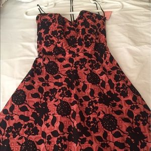 New Phoebe Couture strapless Floral dress