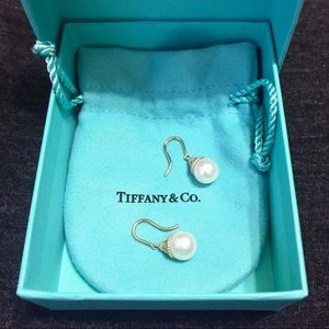Tiffany & Co. Ziegfeld Collection Pearl Earrings