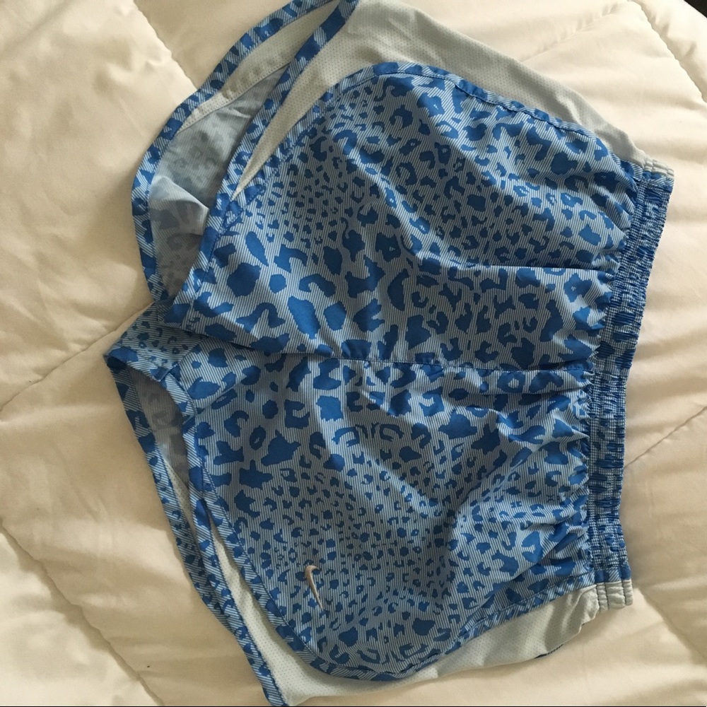 Blue Nike shorts small