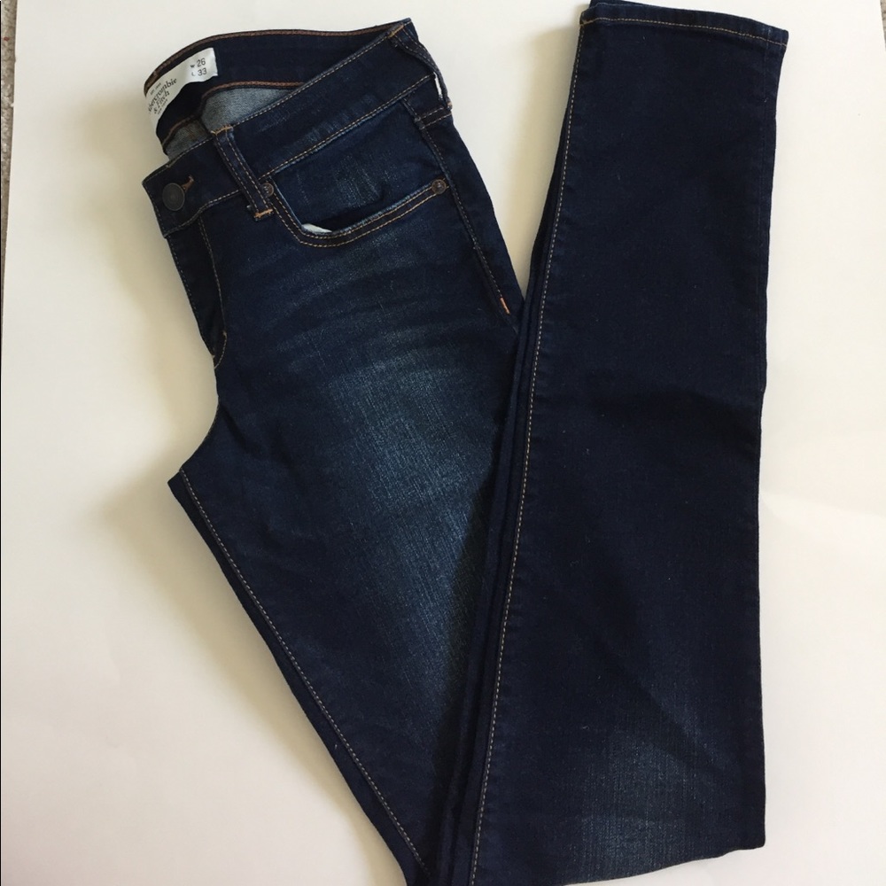 Dark Wash Super Skinny Jeans