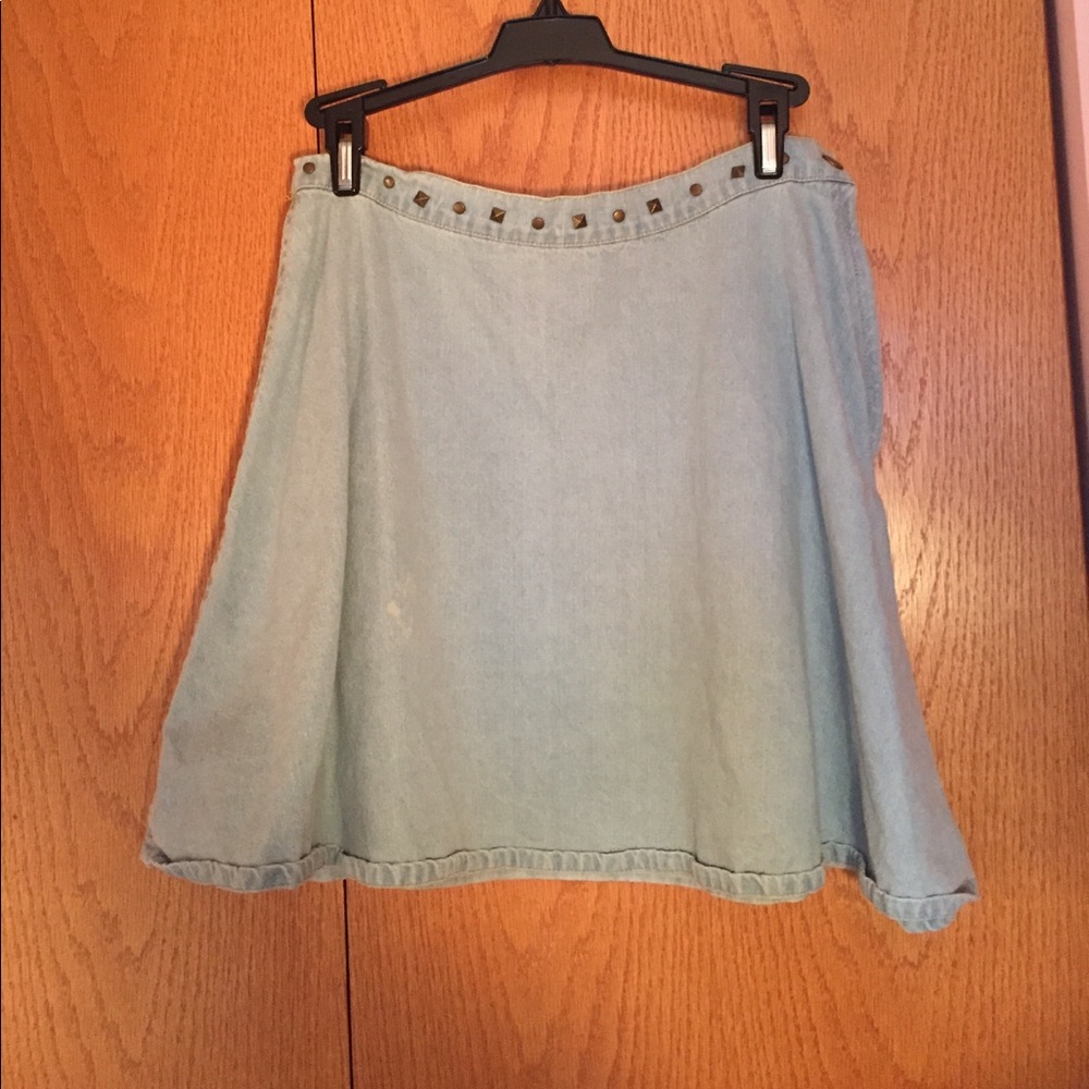 Denim skirt