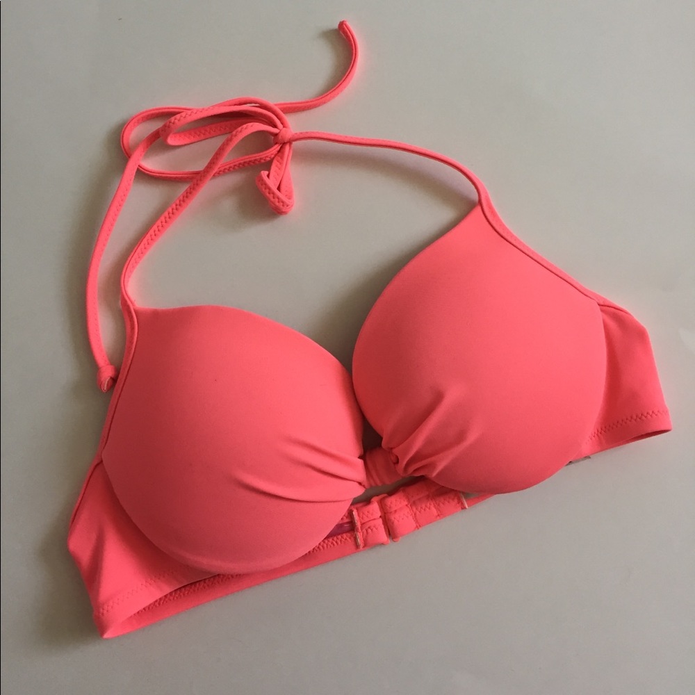 Coral Bikini Top from Pink