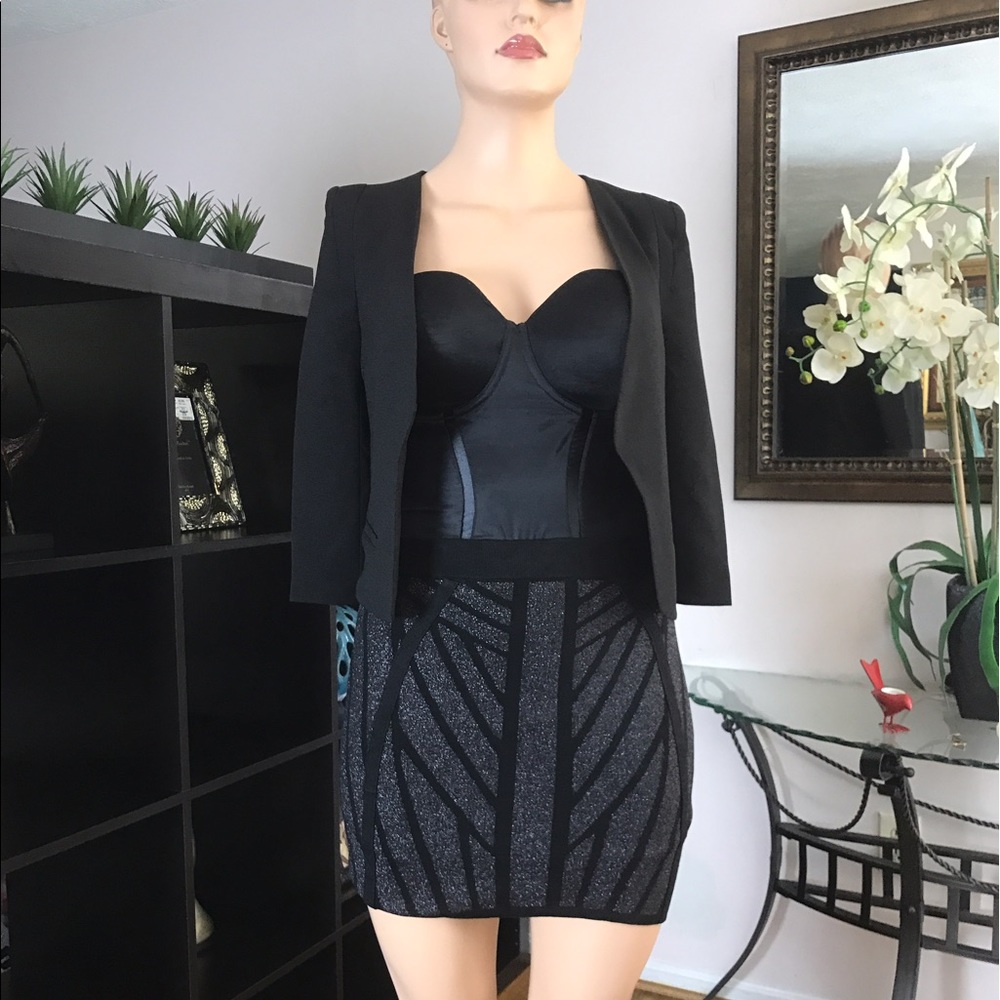 Black blazer jacket. Size L