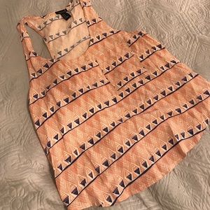 Tribal pattern tank