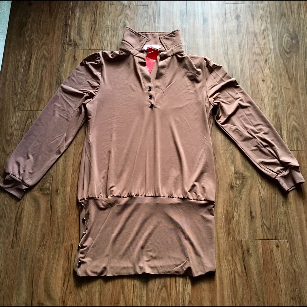 🆕 Allegra Shirt Dress - Picture 2 of 6
