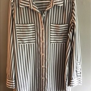 Ana striped blouse size L