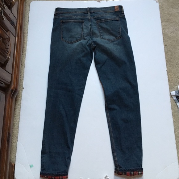 Plaid Boyfriend jeans - Picture 3 of 3