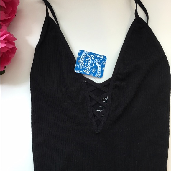 FP Crossfire Black Lace Up Tank - Picture 3 of 4