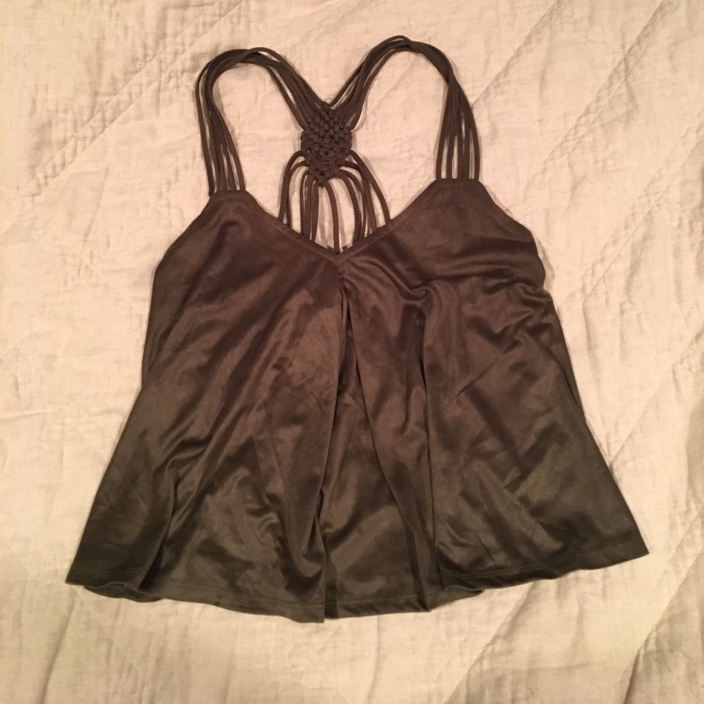 Velvet tank top