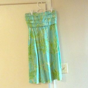 Strapless Lilly Pulitzer dress