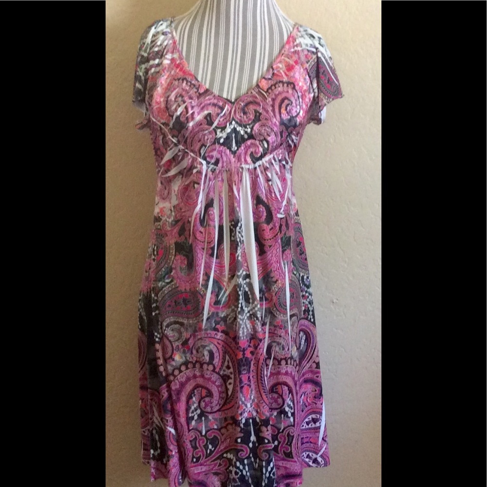 Women's Apt. 9 Dress Size M Multi-Color Summer Fun