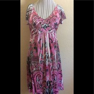 Women's Apt. 9 Dress Size M Multi-Color Summer Fun