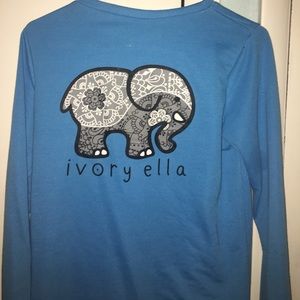Ocean Blue Ivory Ella long sleeve!