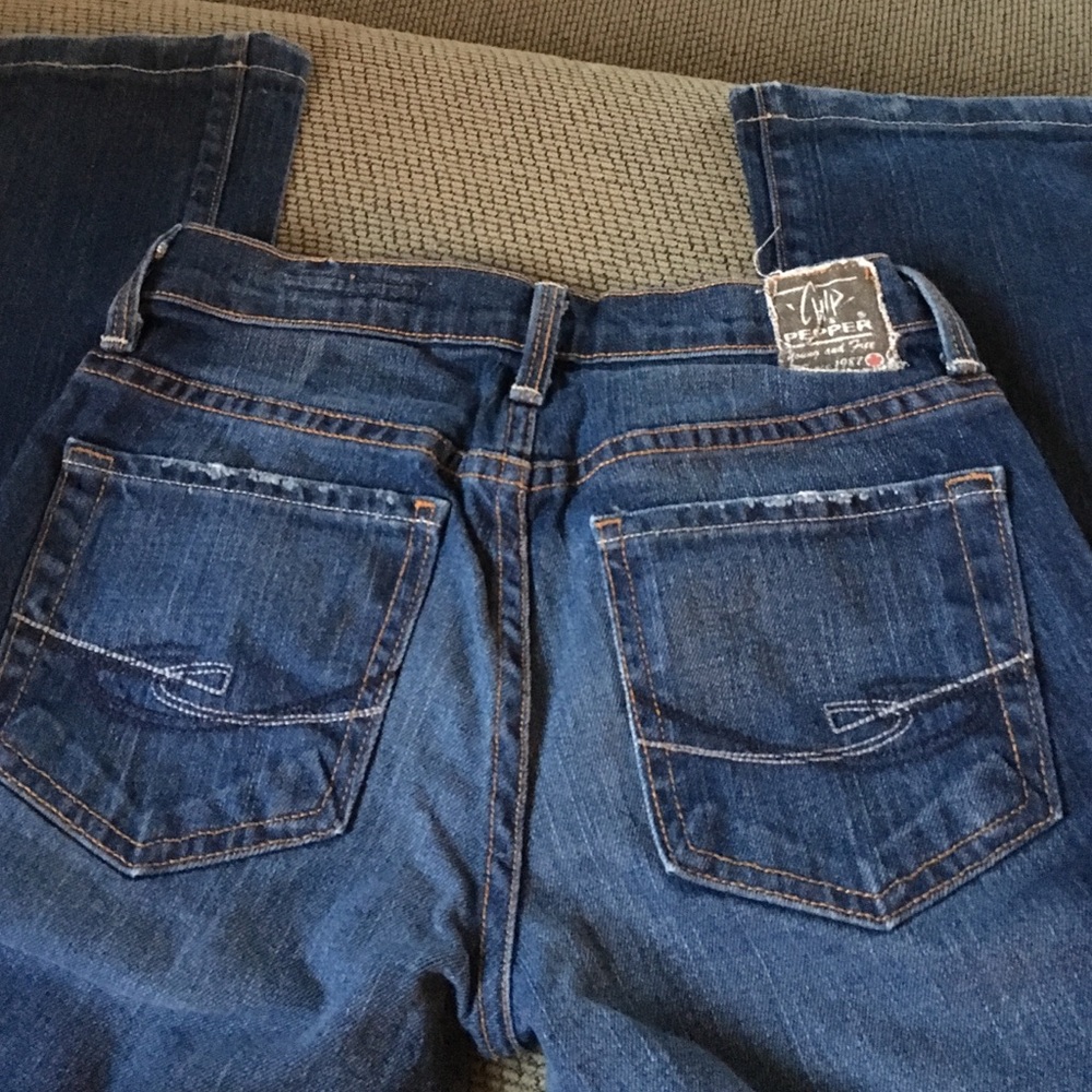 Chip and pepper jeans