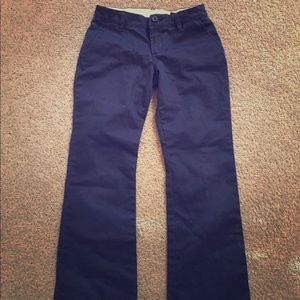 Navy blue khaki pants