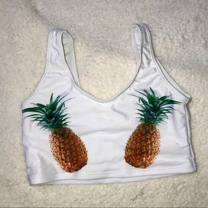 Crop Tank Bikini Top
