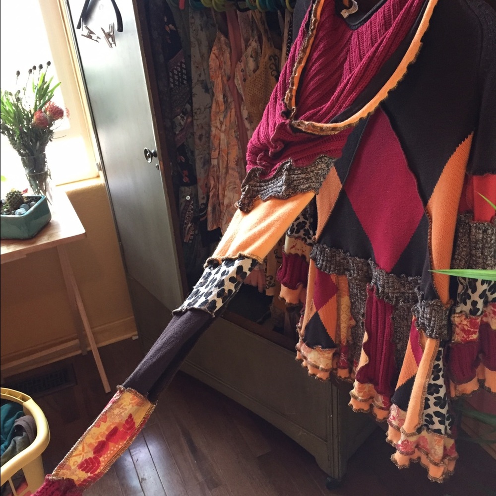 Unique elf hooded sweater