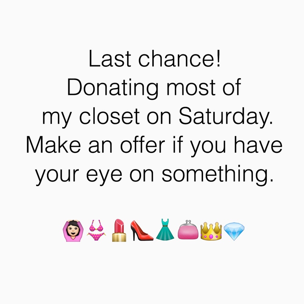 50% discount on closet!