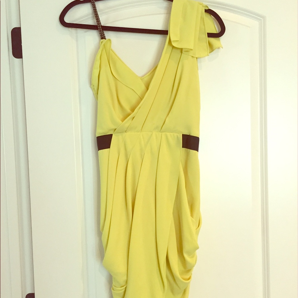 Rachel Roy Lime Green Dress