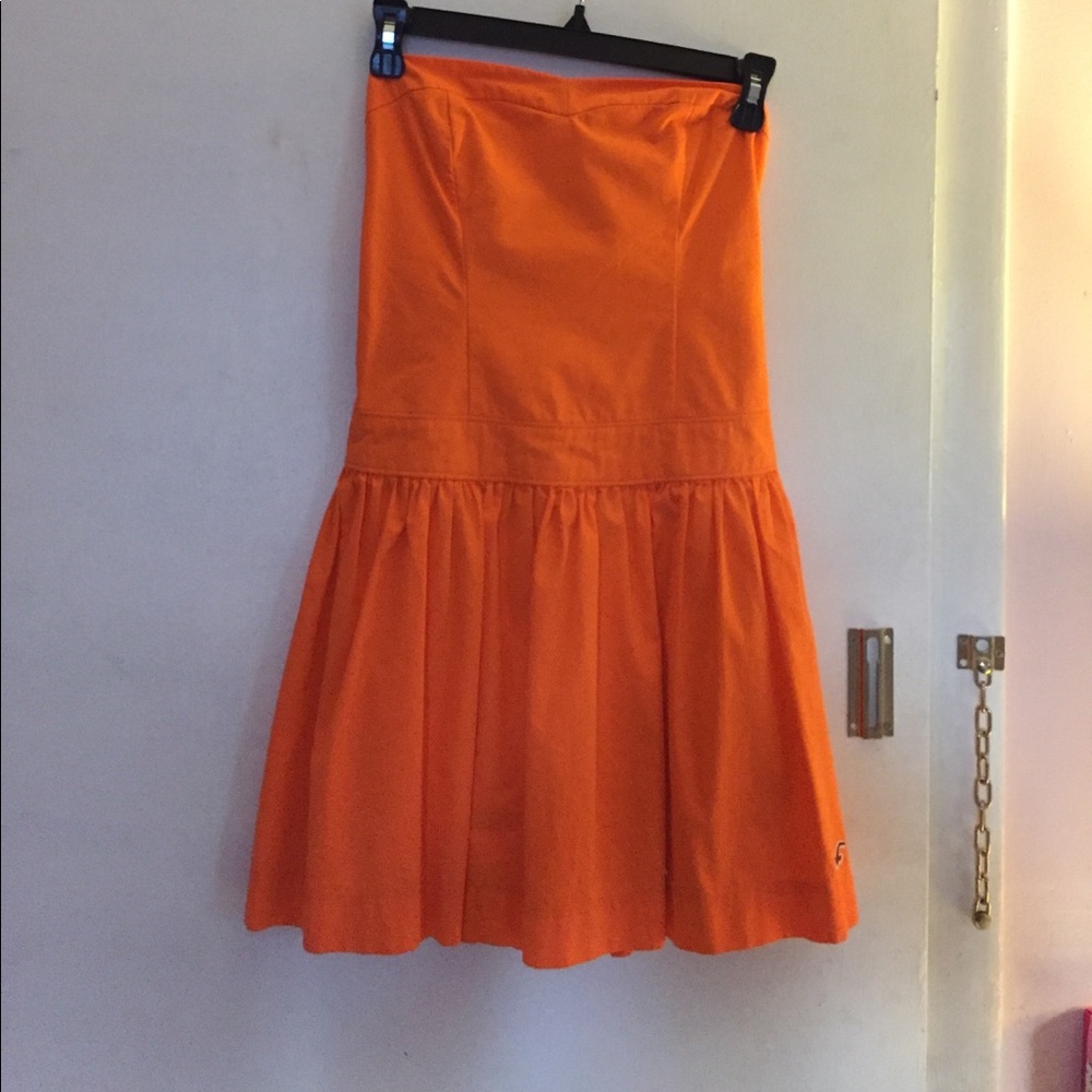 Orange Hollister Dress