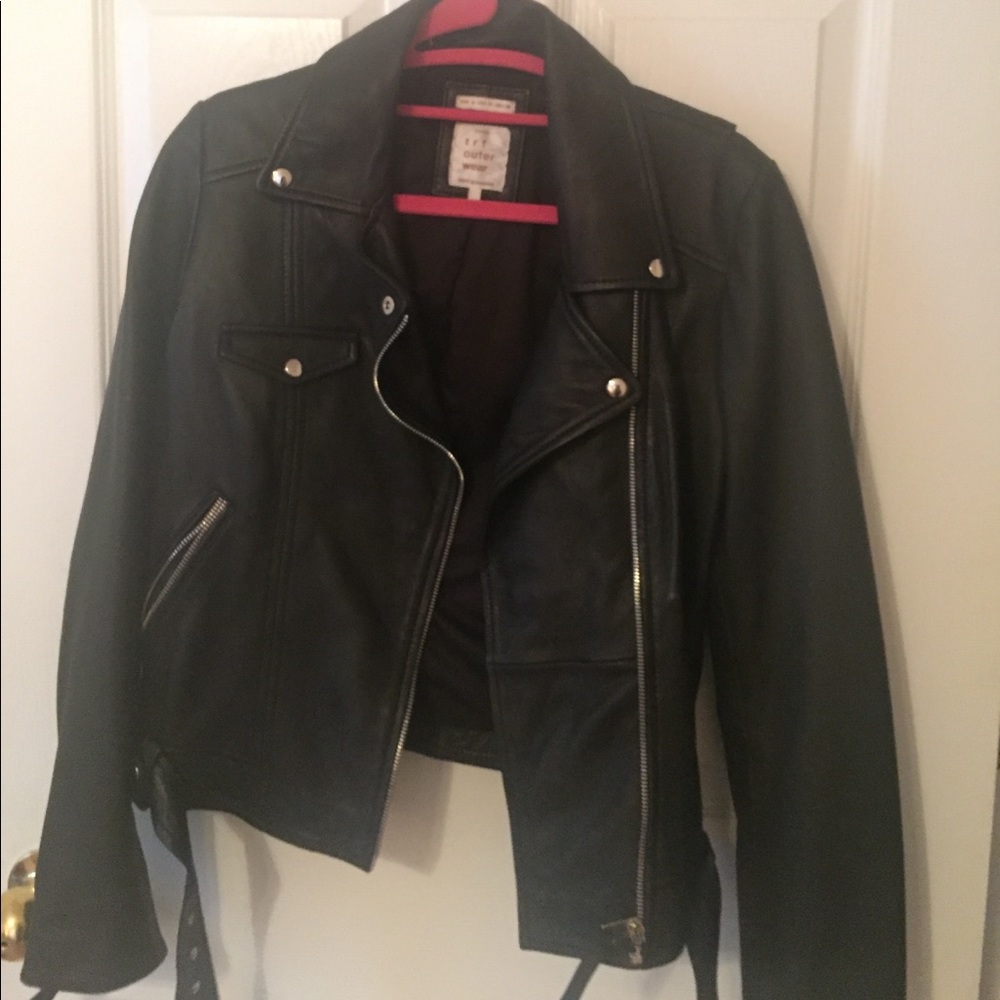 ❌🚫SOLD❌🚫Zara real leather jacket