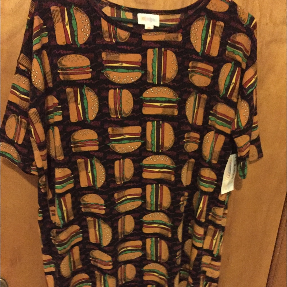 Lularoe hamburger Irma XXS.