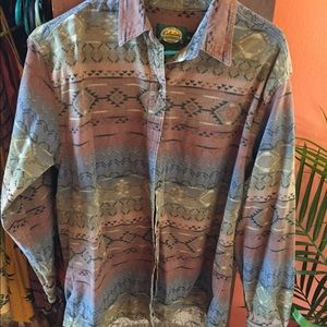 Aztec Printed Flannel