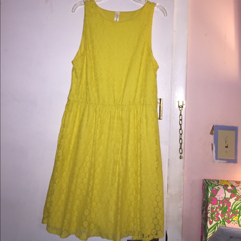 Yellow Church Dress