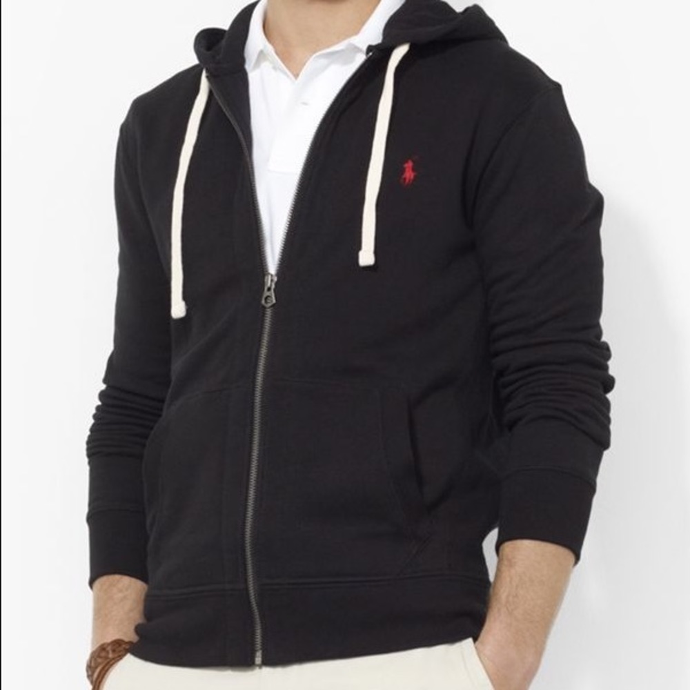 USF Ralph Lauren Polo Full Zip Fleece Hoodie