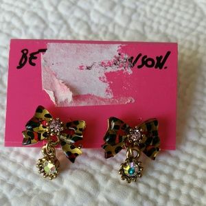 SOLD!!! Betsey Johnson earrings, NWT!