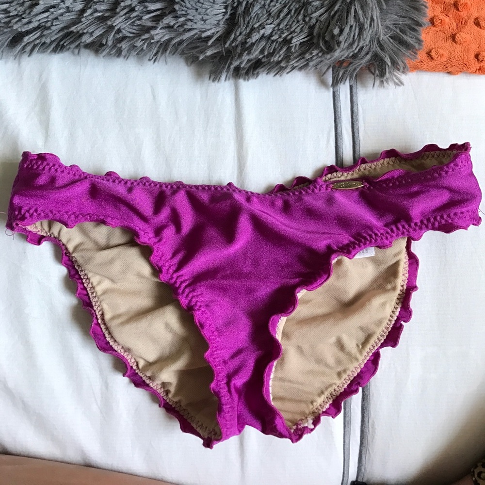 Luli Fama scrunch bikini bottom