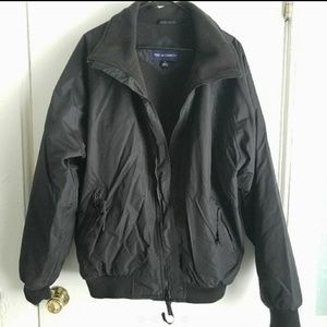 Men's fleece lined windbreaker