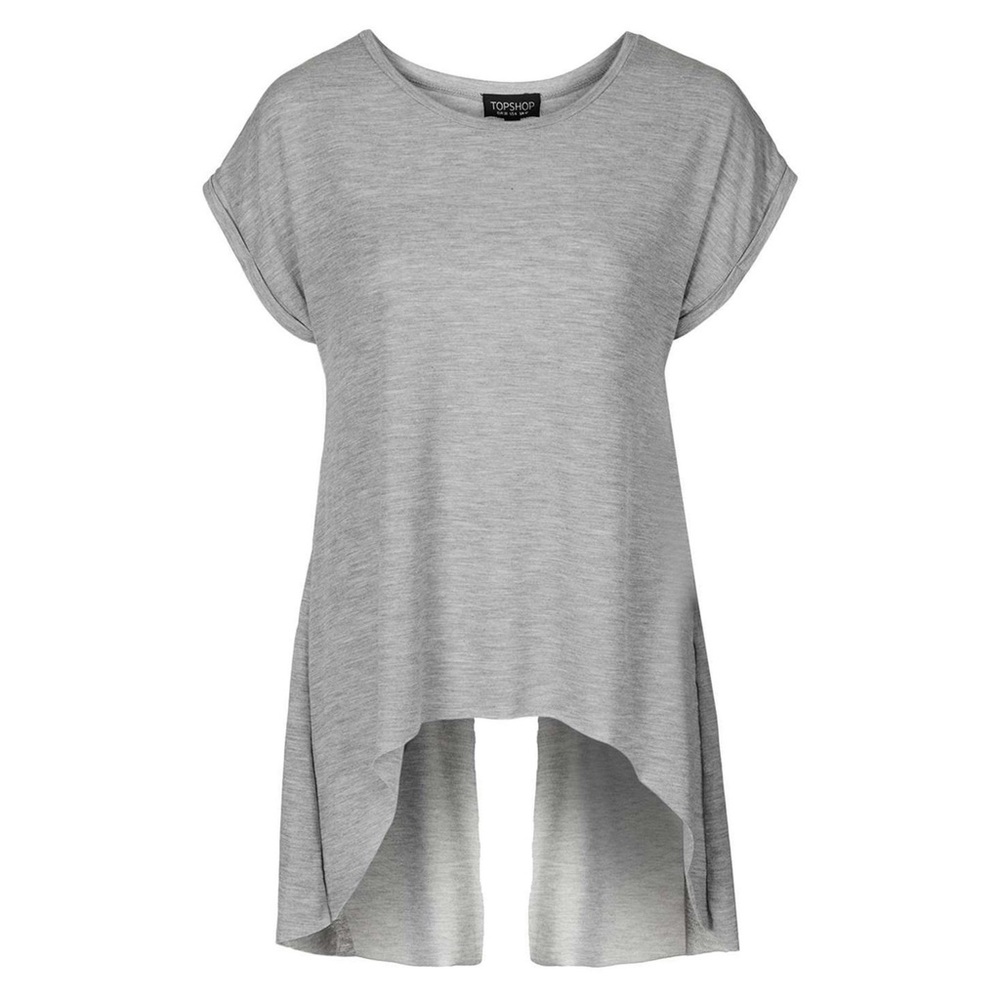 SOLD❗️TOPSHOP: Split Back High/Low Tee