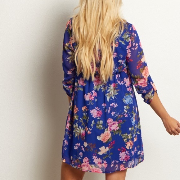 Pink Blush Maternity Dress - XL - Picture 2 of 3