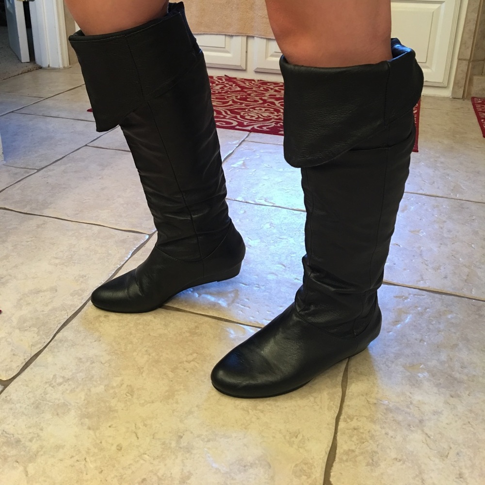 Knee High Black Boots