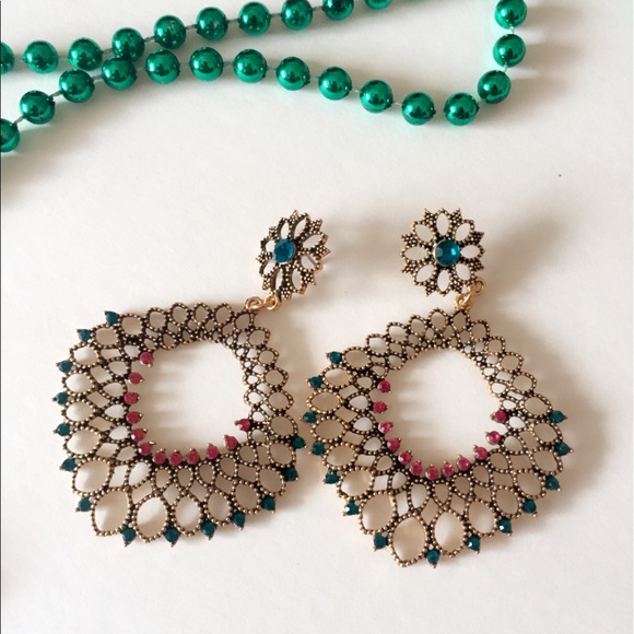 Jewelry - 25% off 💍 A56 Antique Mesh Design Earrings