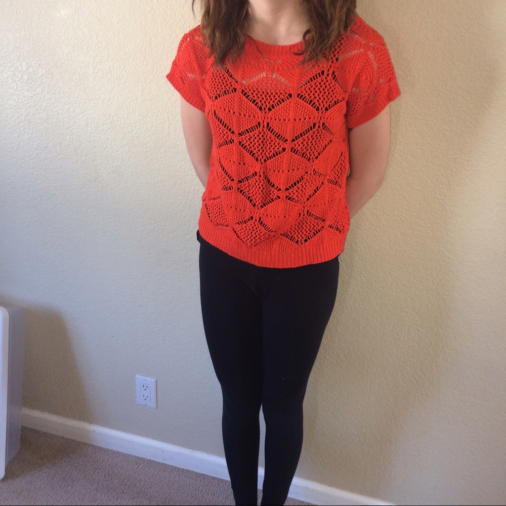 Knitted pullover sweater