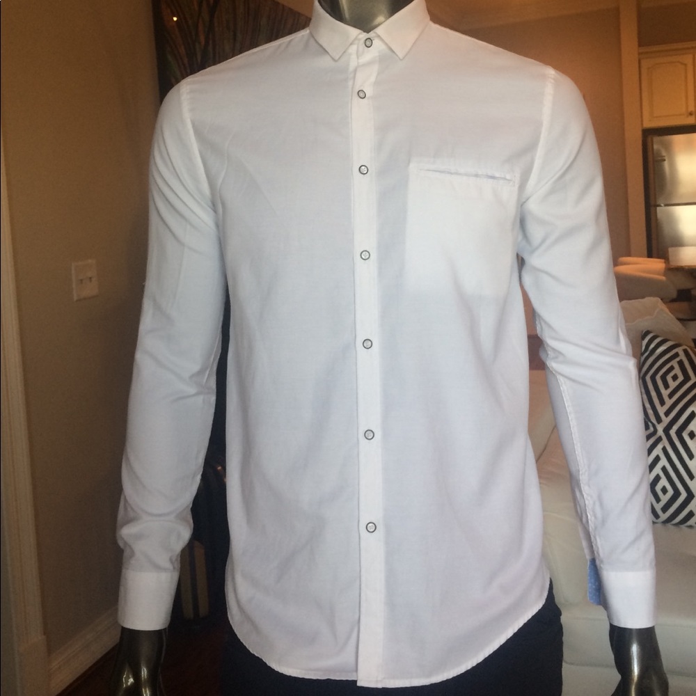 ZARA MAN - Slim Fit - White Button down