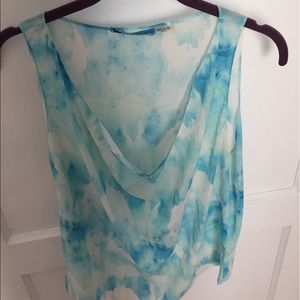 Alice + olivia silk top