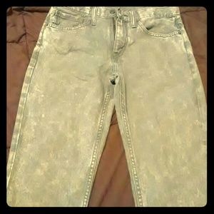 Gray stonewashed levi jeans(ONE DAY SALE!!)