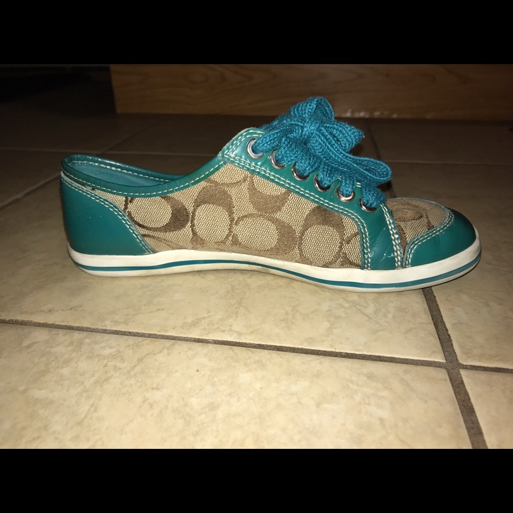 Coach shoes size 6.5, slightly worn