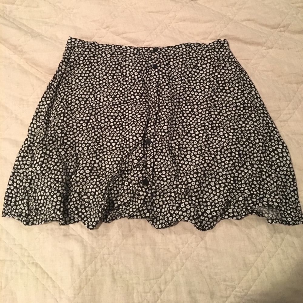Floral skater skirt