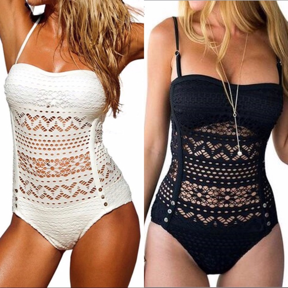 UNDER $30 CLOSET CLEAR OUT 曆S-XXL曆 LACE MONOKINI - Picture 1 of 5